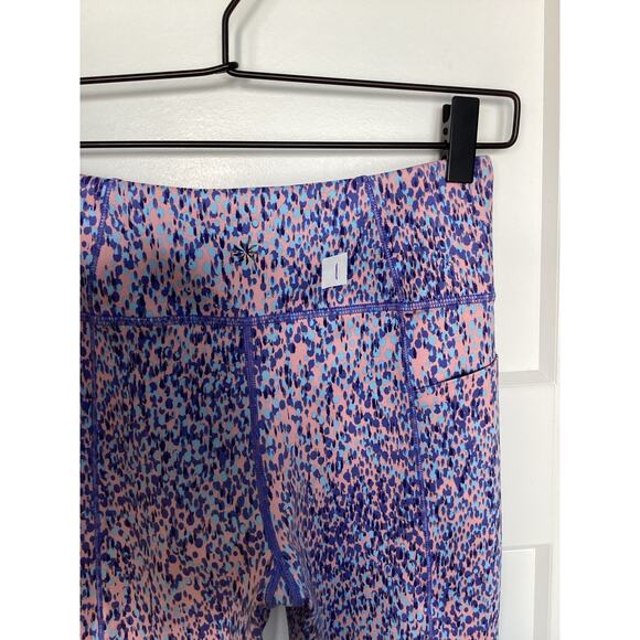 Athleta Girl High Rise Stash Your Treasures Tight Dance Running Purple Size‎ XL - Picture 6 of 13